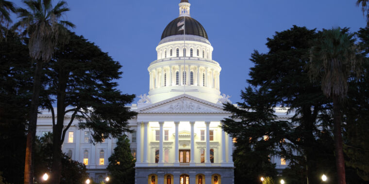 california state capital building