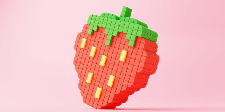 digital strawberry