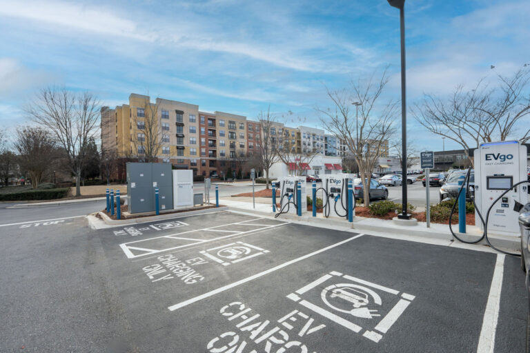 EVgo station near multifamily